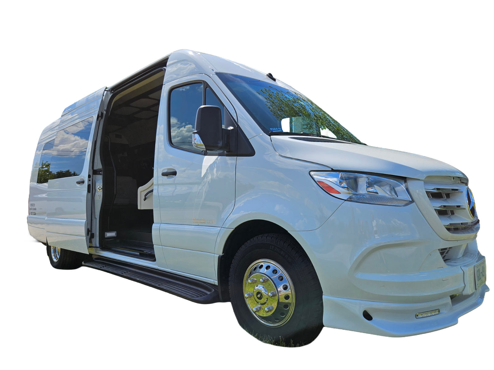 20260709_144829 Great Bay Limo - White Ford Mercedes Sprinter